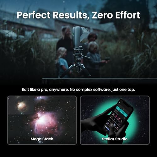 DWARFLAB Dwarf Mini Smart Telescope - 1.85lb Portable Astronomy Telescope