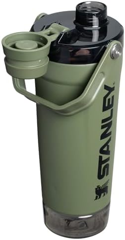 STANLEY Vitalize Shaker Bottle, 20 oz, Dried Pine