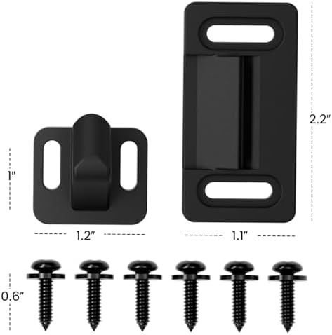 Safoner Aluminum RV Screen Door Latch Right Handle Replacement Accessories