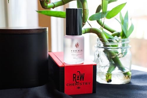 RawChemistry For Him Pheromone Infused Men's Cologne, Long-Lasting,1 oz