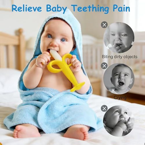 Baby Teething Toys 3-6 Months, Baby Chew Teether Toys