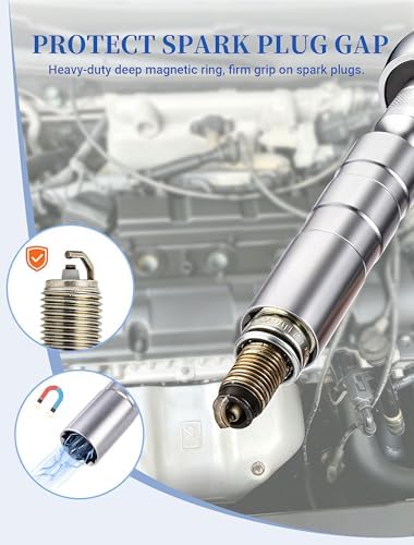 SARDVISA 14mm & 16mm Spark Plug Socket Set for 9/16" & 5/8" Spark Plugs