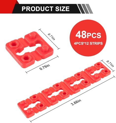 Outlet Spacers for Electrical Box, 48 PCS Spacers for Box Extender Kit