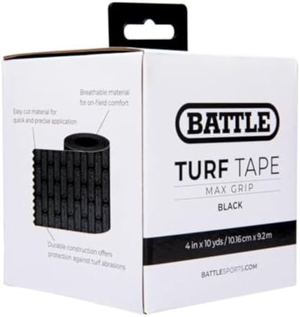 Battle Sports Premium Football Turf Tape, White