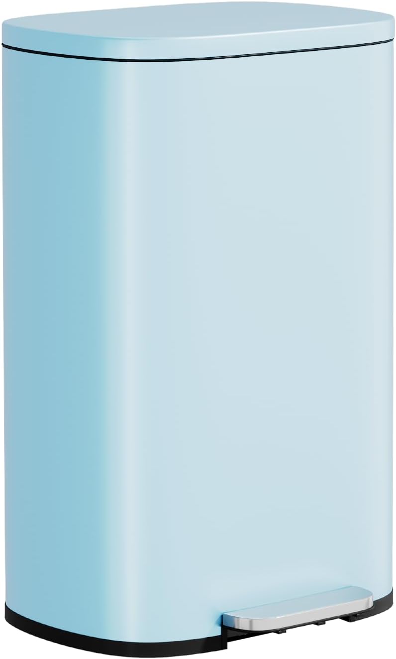 PayLessHere | 13G Trash Can with Lid | Steel | Removable Inner Bucket