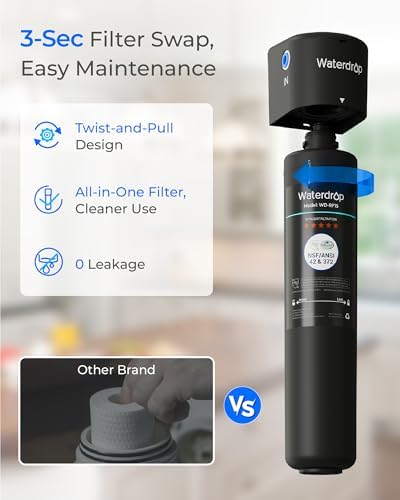 Waterdrop RF15 Water Filter Replacement for Waterdrop 15UA/15UB/15UC