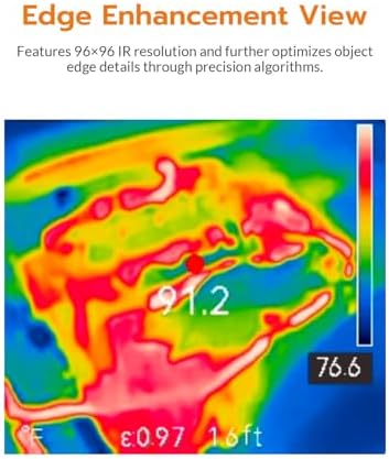 GT14S Thermal Imaging Camera, Thermometer Mode, Ultra-Light 240g