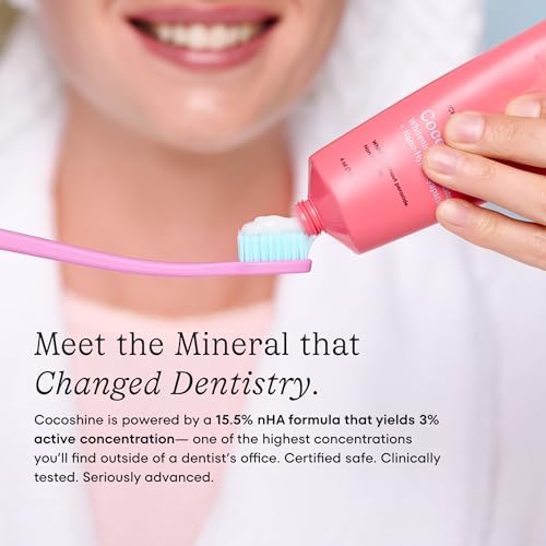 Cocoshine 15% Nano-Hydroxyapatite Toothpaste by COCOLAB, Mint 4oz