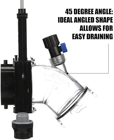 Valterra Flush King™ 45 Degree Reverse Flush Valve Attachment for RV, Camper, Trailer