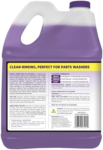 Simple Green Pro HD Heavy Duty Cleaner Concentrate 1 Gallon Bottle