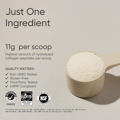 Sports Research® Collagen Peptides Protein Powder 16oz (Unflavored)