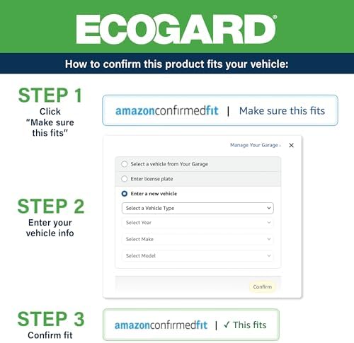 ECOGARD XA10498 Premium Engine Air Filter | Fits 2017-2022 Honda CR-V 1.5L; 2016-2021 Civic 1.5L