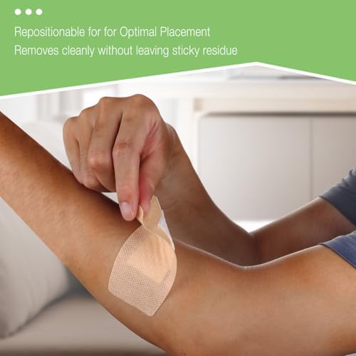 NeuHeils Silicone Bandages for Sensitive Skin, Large 2"x4", 40 Pack