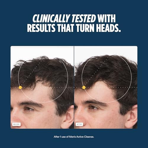 Nutrafol Men's 2-in-1 Shampoo and Conditioner for Thinning Hair, 8.1 Fl Oz