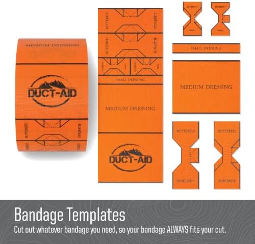Medical Grade Duct Tape Bandage, Waterproof, 10 ft Roll (1 Count)