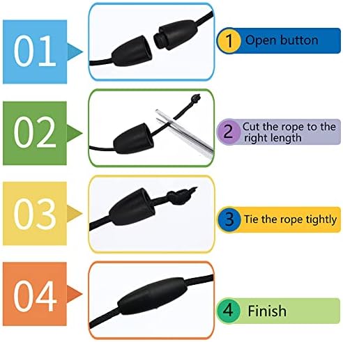 Retractable Lanyards for ID Badges and Keys with 2 Waterproof Card Holders