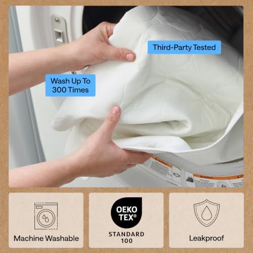 GORILLA GRIP Washable Reusable Underpads, 52x34 White