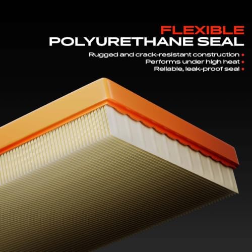 A-Premium Engine Air Filter Compatible with Toyota, Dodge, Jeep & Lexus