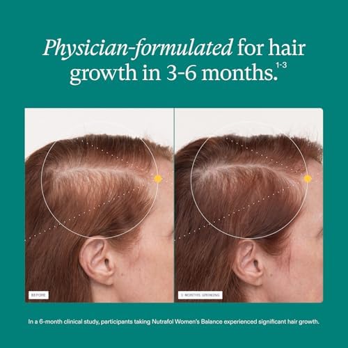 Nutrafol Women's Balance Hair Growth Supplements, Age 45+, 1-Month Pouch