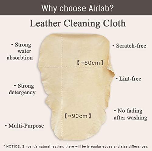 Chamois Cloth for Car - 35'' x 23.6'' (5.7 sq ft)