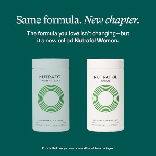 Nutrafol Women Hair Growth Supplements, Ages 18-44, 1-Month Pouch