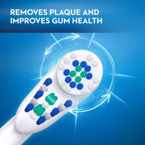 Oral-B Deep Clean Battery Powered Toothbrush Replacement Brush Heads Refill, Soft, 2 Count