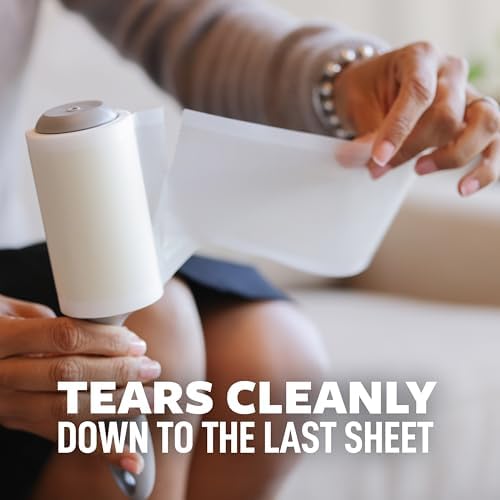 Scotch-Brite Everyday Clean Lint Roller, 300 Sheets Total,3 Pack