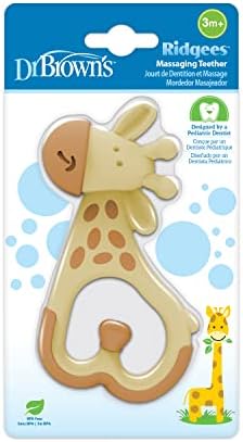 Dr. Brown's Ridgees Giraffe Baby Teether, 3m+
