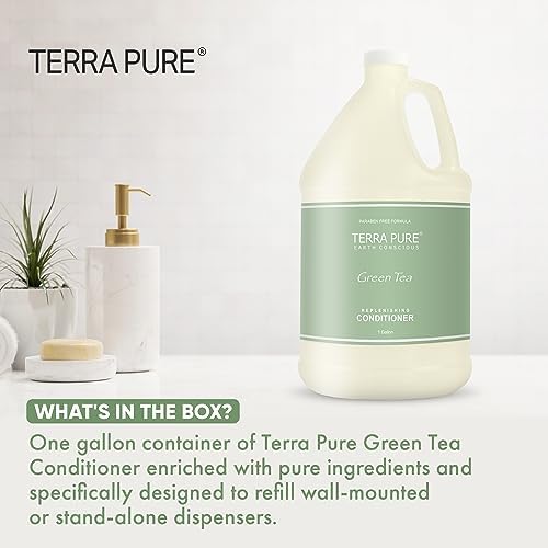 Terra Pure Hotel Conditioner, Gallon Refill, Hospitality Toiletries, 1 Gal