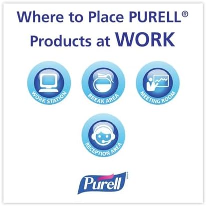PURELL 3659-12 Advanced Instant Hand Sanitizer, 12-Oz. Pump Bottle