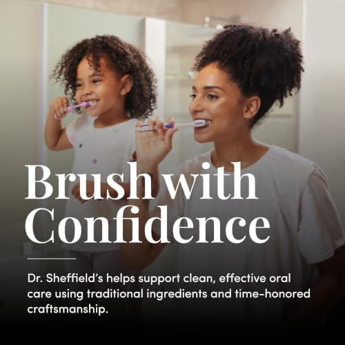 Dr. Sheffield's Fluoride Free, No SLS Toothpaste, Peppermint, 2-Pack