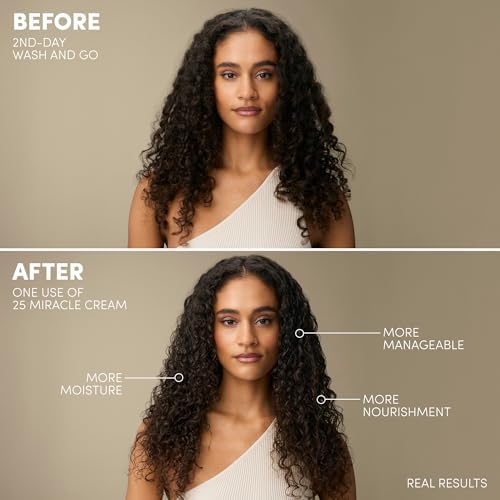 Mizani 25 Miracle Leave-In Cream – Hydrating Curl Cream For Curly Hair