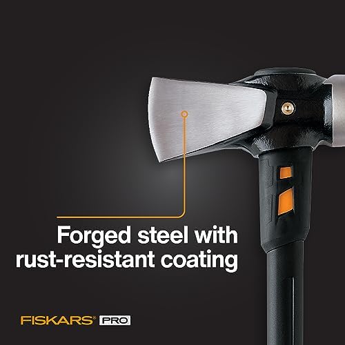 Fiskars Pro IsoCore 8 lb Splitting Maul, 36" Wood Splitter Axe