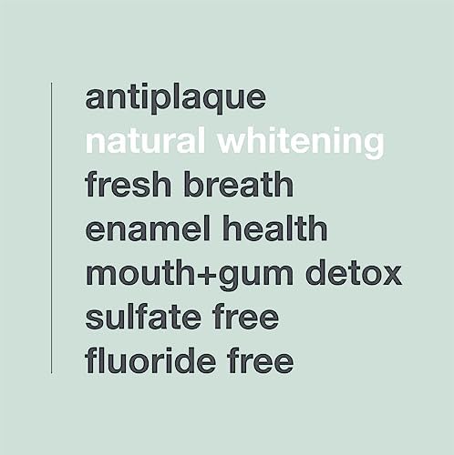Davids Fluoride Free Toothpaste Teeth Whitening SLS Free Peppermint 5.25oz