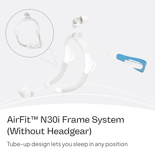 ResMed AirFit N30i Frame System Without Headgear, Stnd Frame Medium Cushion