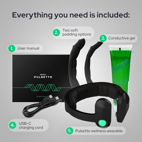 Pulsetto FIT (V2) Wellness Wearable – Relaxation, Sleep & Daily Wellness Support Device
