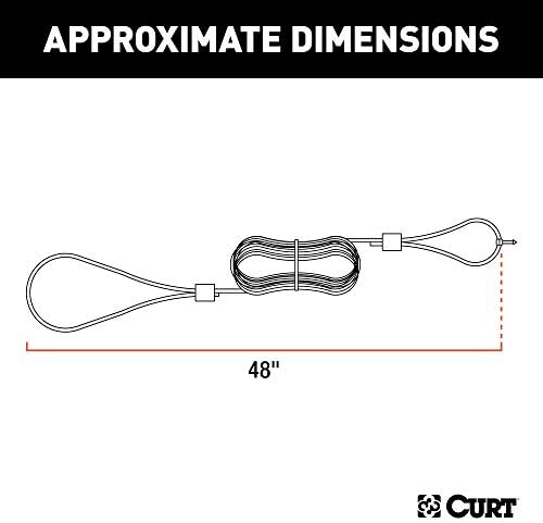 CURT 52020 Replacement Trailer Breakaway Switch Lanyard
