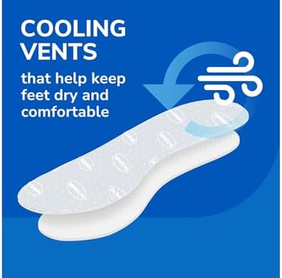 Dr. Scholl's Insoles Air-Pillo Cushioning - 3 Pairs (Men's Sizes 7-13 & Women's Sizes 5-10)