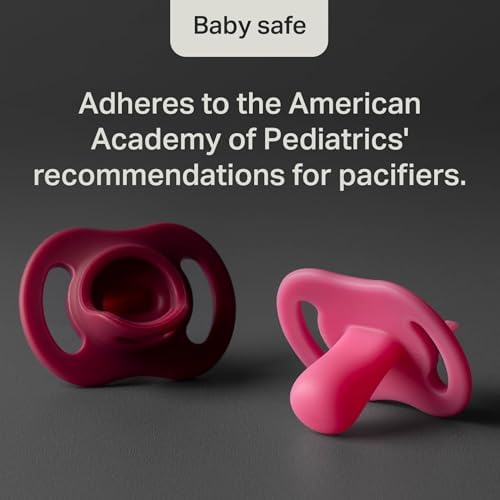 Tommee Tippee Ultra-Light StayPut Pacifier, 0-6 Months, Pack of 4