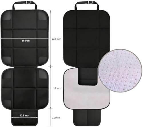 VLM Car Seat Protector for Child Car Seat, 600D Waterproof Padded Cover