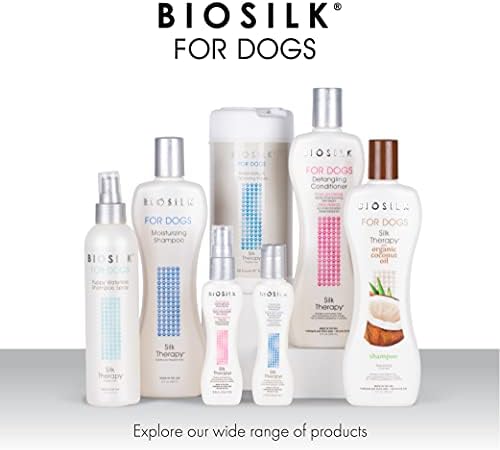 BioSilk for Dogs Puppy Tearless Shampoo, 12 Fl Oz