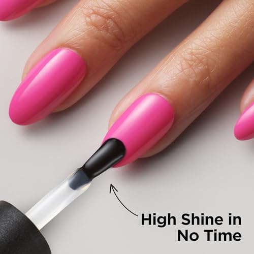 CND Vinylux Longwear Shine Top Coat Nail Polish, 0.5 fl oz