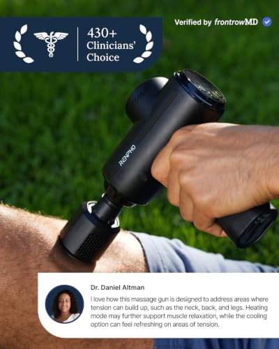 RENPHO Active Thermacool 2 Massage Gun with Intuitive Heat and Cold Control