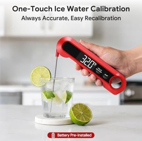 Meat Thermometer Digital,1-2S Instant Read Thermometer for Cooking, Grill