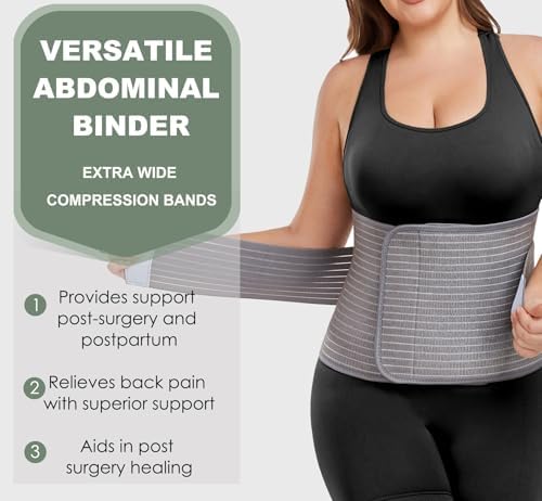 Abdominal Binder Post Surgery - Postpartum Belly Band Wrap