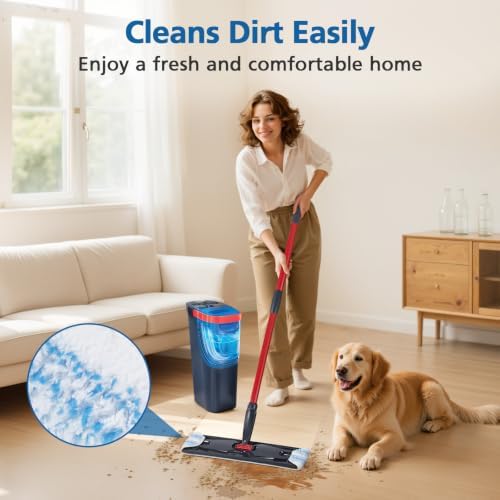 6 Pack H2prO Mop Pads Compatible with O Ceda H2PrO Flat Mop System