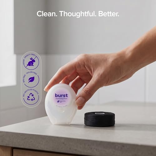 BURST Expanding Dental Floss Refills (32 Yards/3 Pack) | Mint Eucalyptus