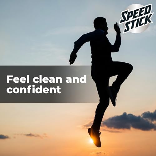 Speed Stick Aluminum Free Men's Deodorant, Regular, 3 oz (4 Pack)