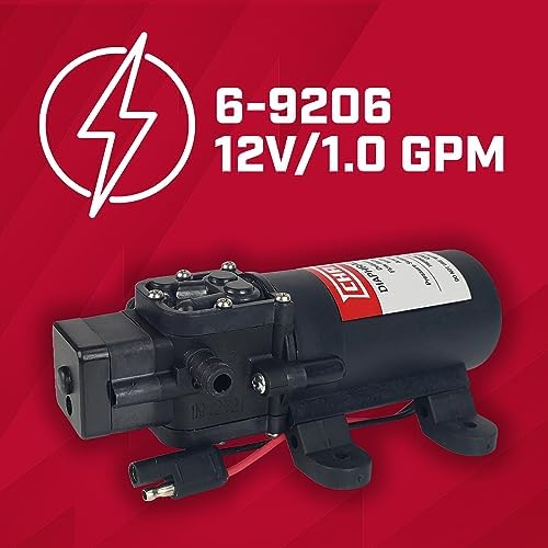 CHAPIN 6-9206 12V Diaphragm Sprayer Pump, 1 GPM Replacement Pump