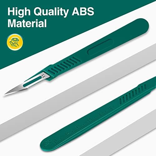 YixangDD 10 PCS Scalpel Blades with #11 Scalpels Surgical Blades